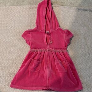 Gymboree Pink Hooded Swim Coverup